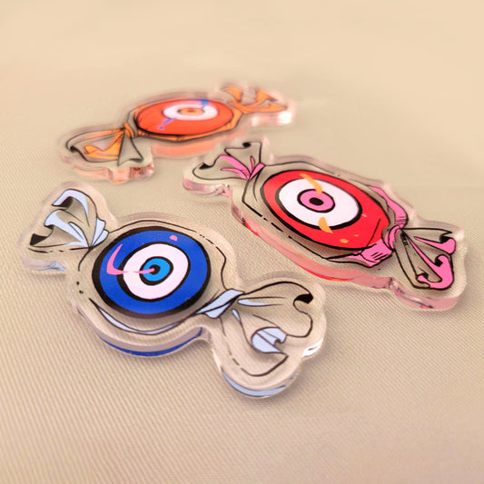 Eye Candy Acrylic Pins