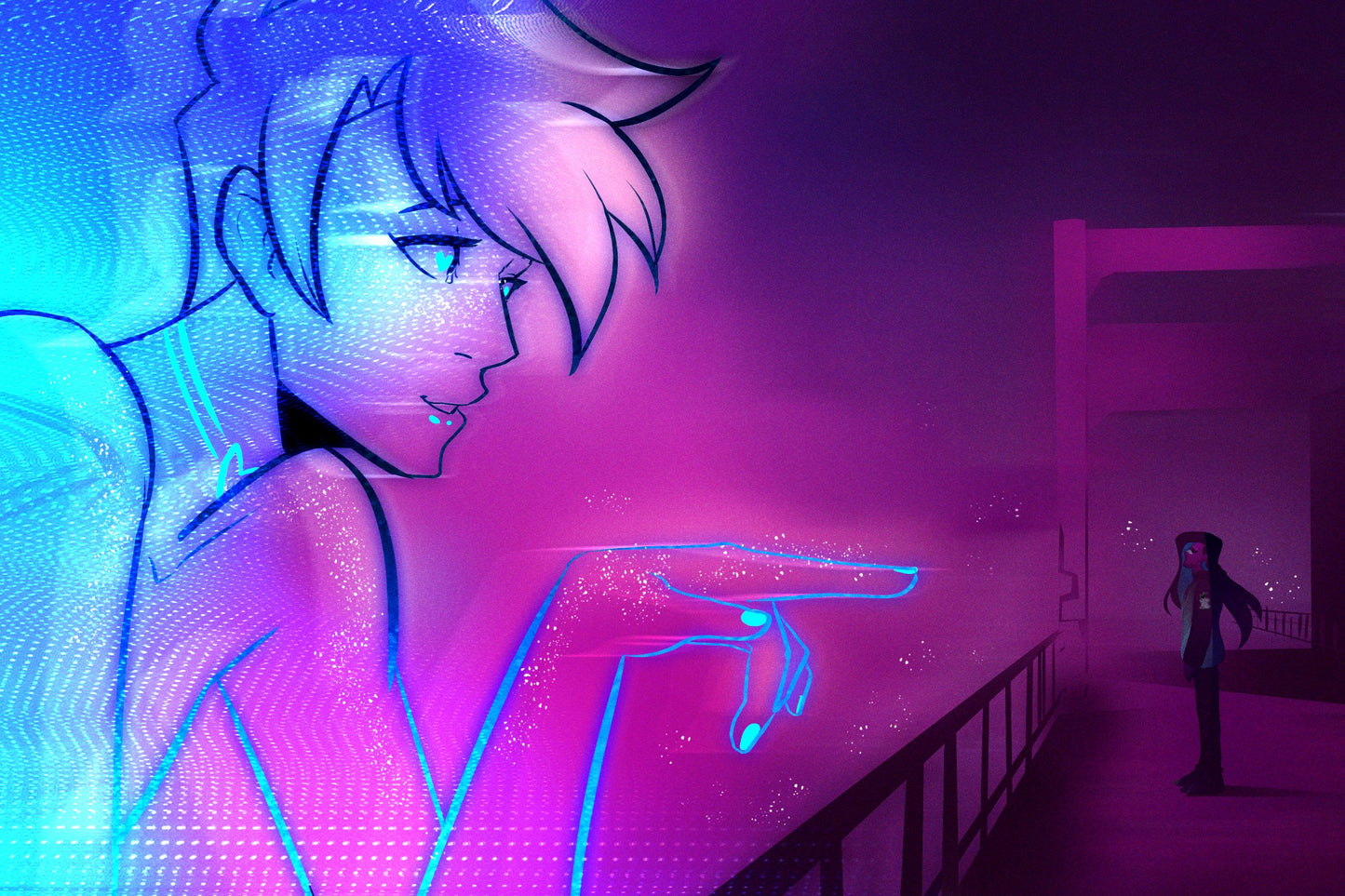 You Look Lonely - Lovebot 2049 Mini Prints