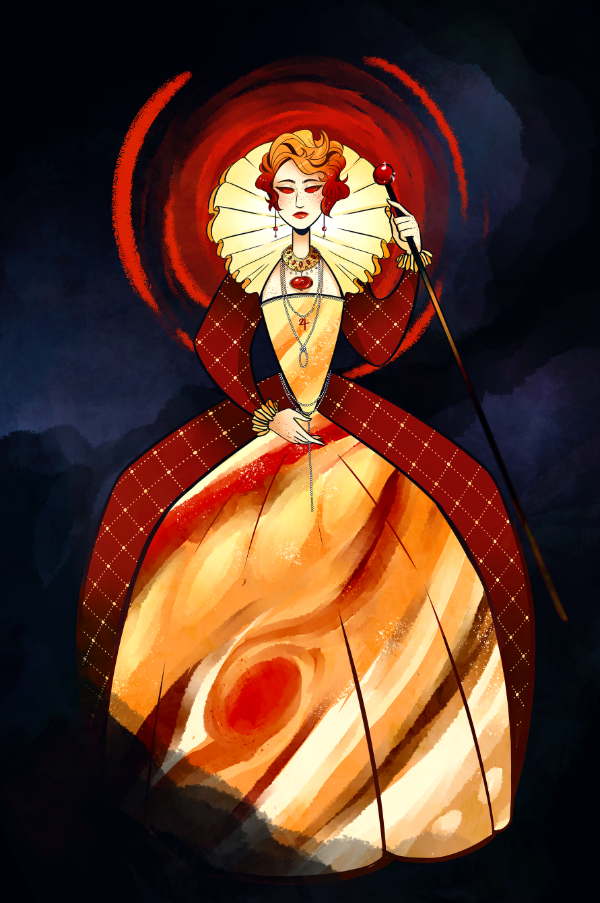 Jupiter Queen Print
