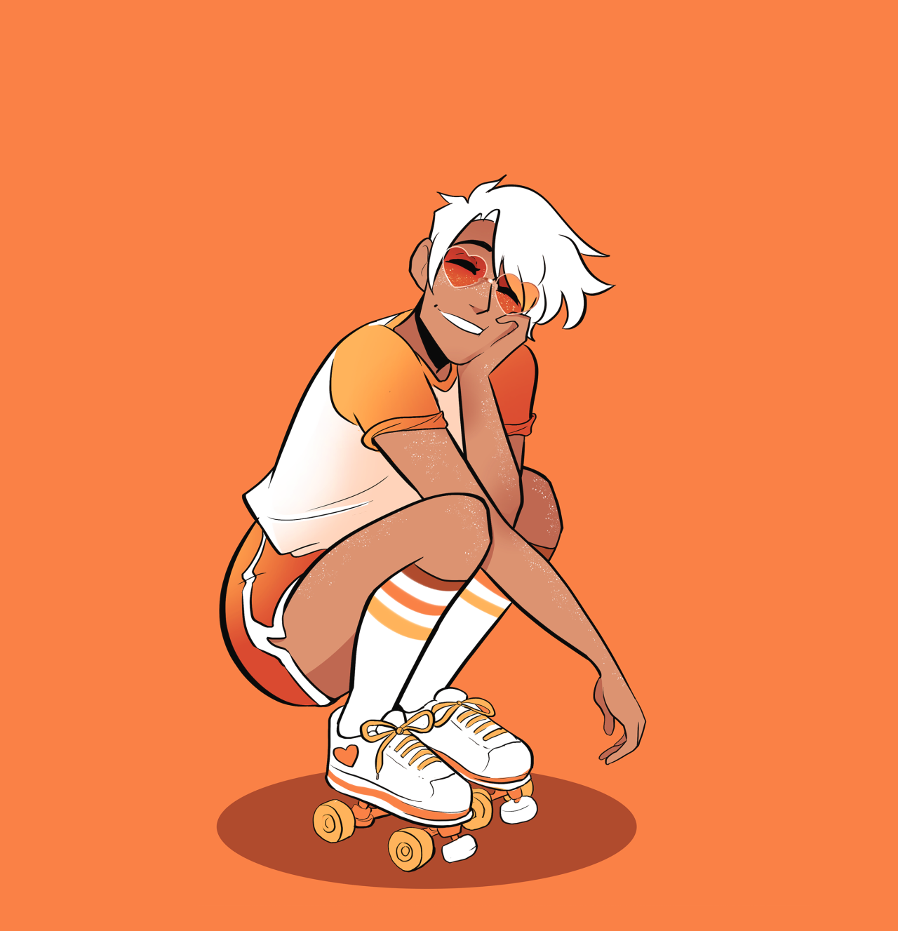 Retro Skater Prints