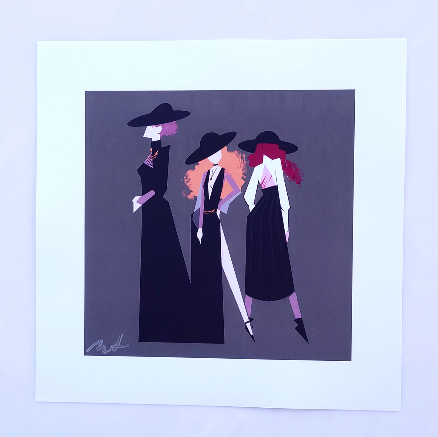 Muted Family Fashion Prints SIGNED