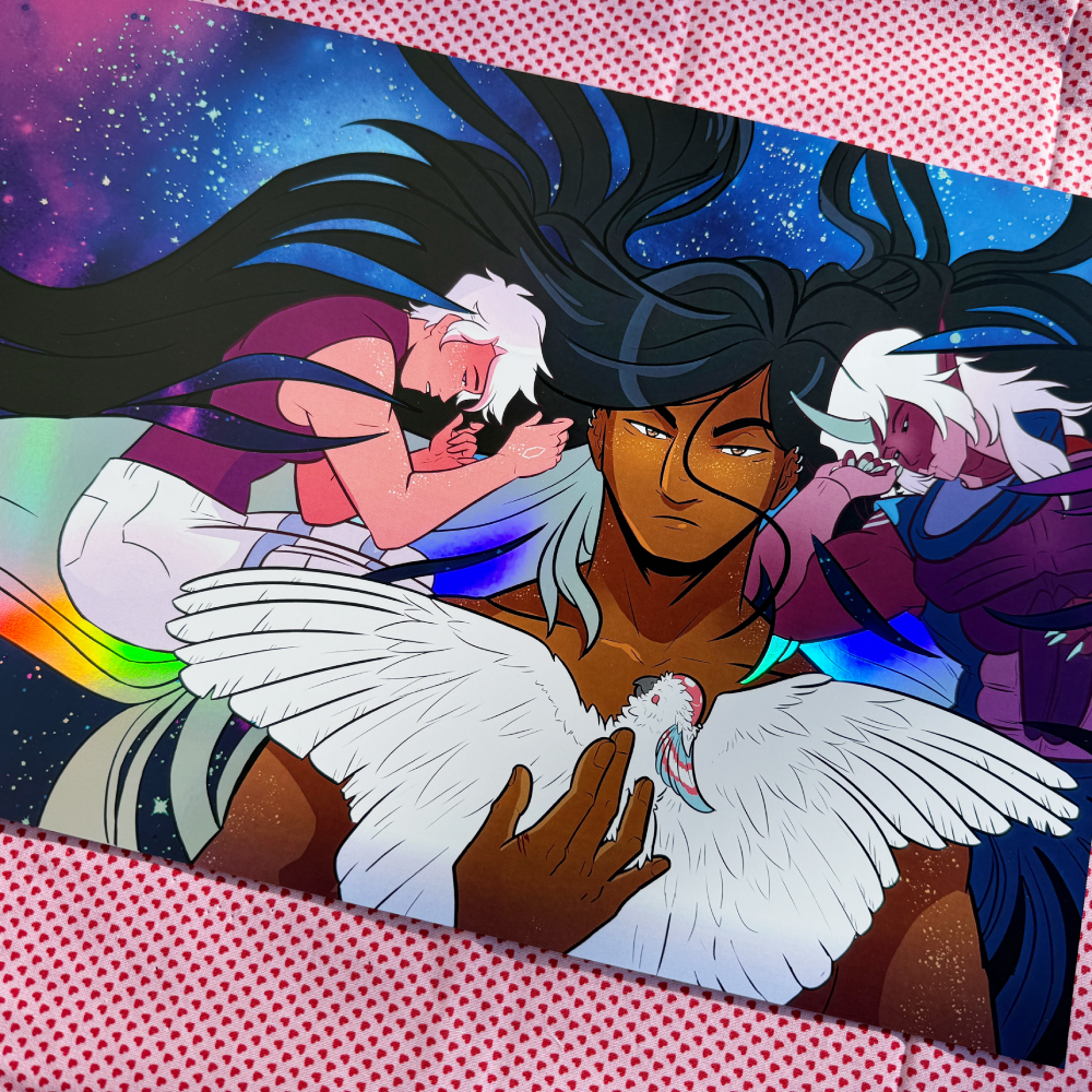 LoveBot Finale Foil Print