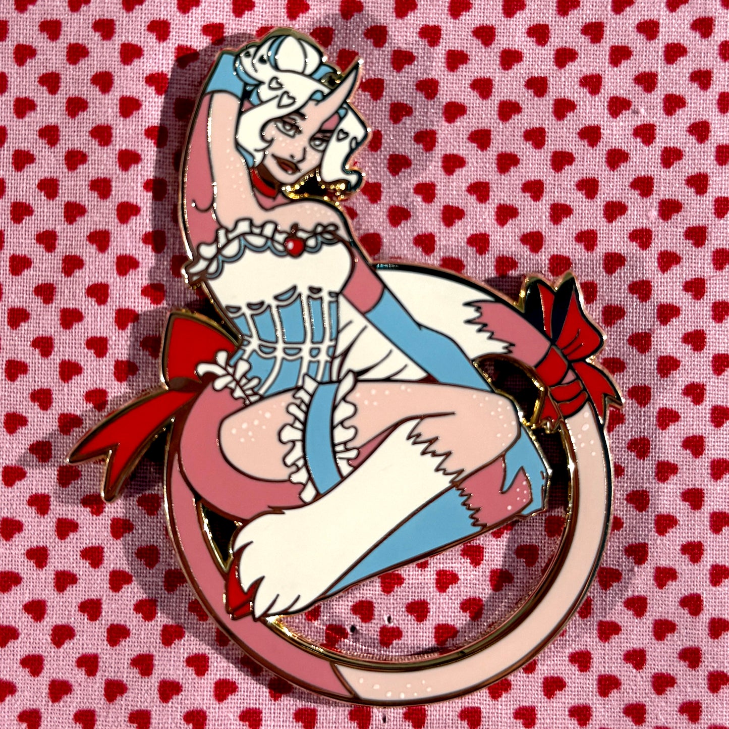 Sweet Rosy Enamel Pin