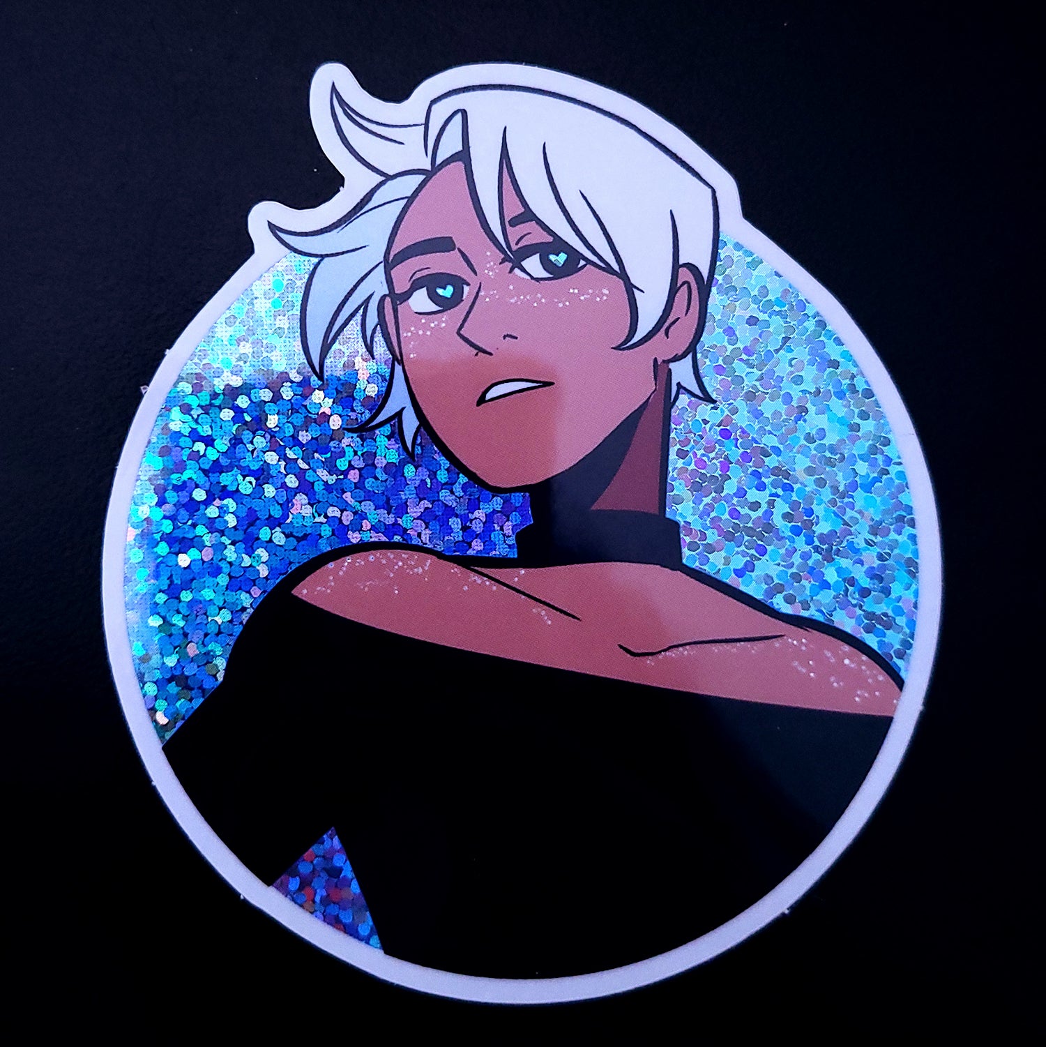 Lacey Portrait Sticker