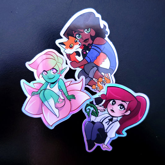 Muted Trio Sticker Set 2