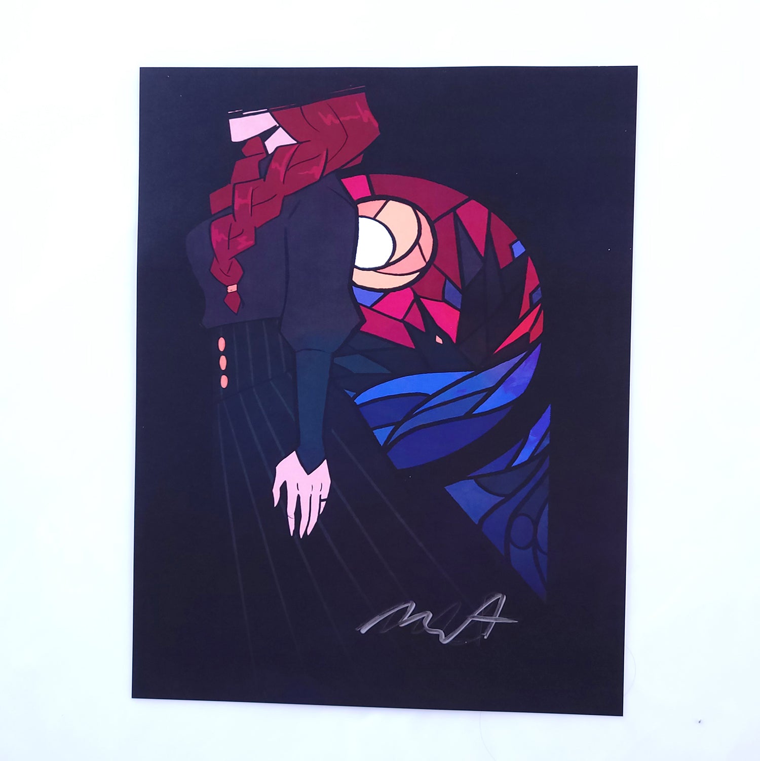 Stained Glass Print SIGNED