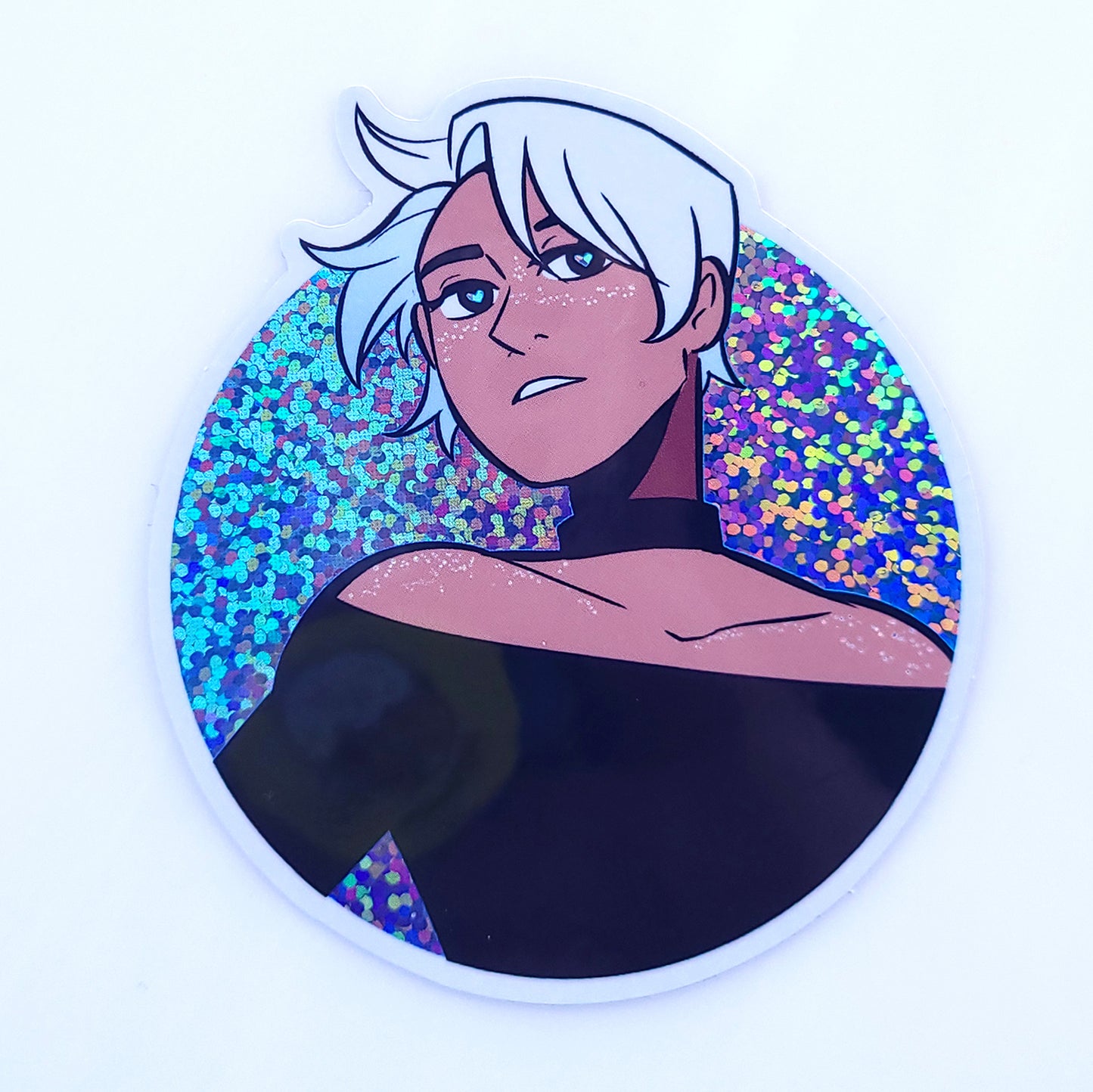 Lacey Portrait Sticker