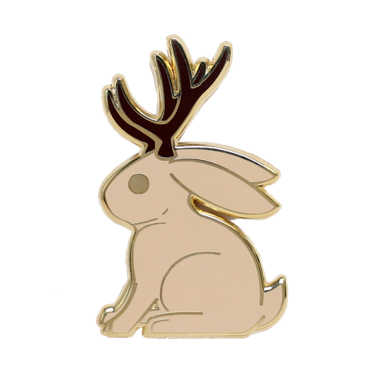 Baby Jackalope Pin