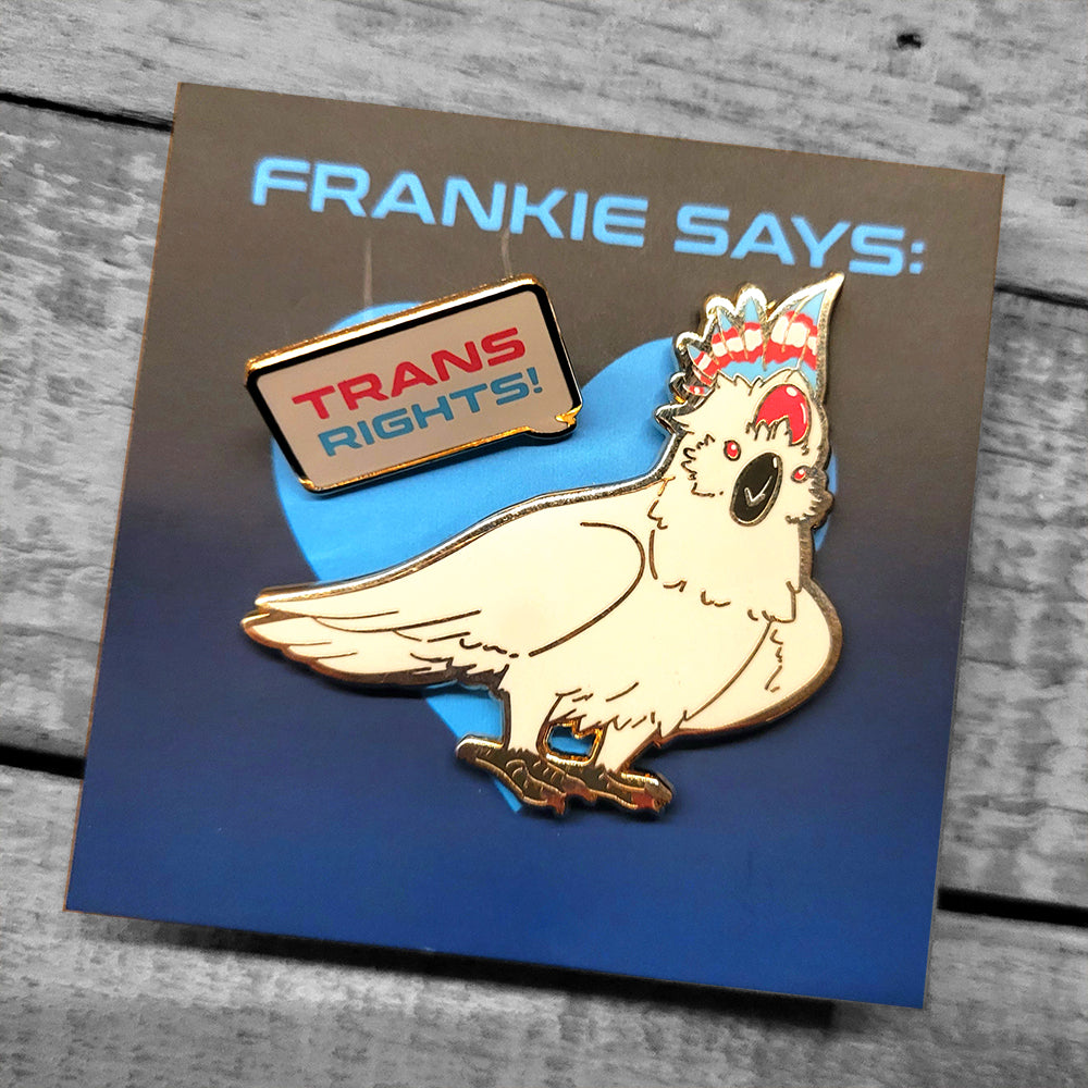 Frankie Says Pin